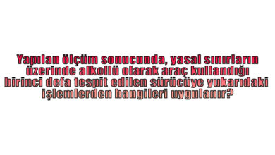 I- İdari para cezası verilir. II- Sürücü belgesi 6 ay süre ile geri alınır. III- Kara yolunda araç sürmesine izin verilir. Yapılan ölçüm sonucunda, yasal sınırların üzerinde alkollü olarak araç kullandığı birinci defa tespit edilen sürücüye yukarıdaki işlemlerden hangileri uygulanır?