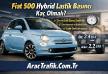 Fiat 500 Hybrid Lastik Basıncı