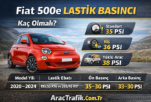 Fiat 500e Lastik Basıncı