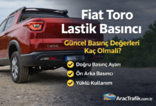Fiat Toro lastik basıncı kaç olması lazım