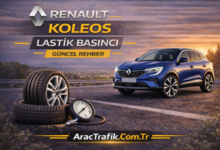 Renault Koleos lastik hava basıncı