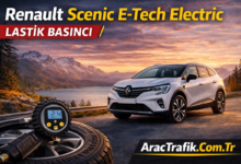 Renault Scenic E Tech Electric Lastik hava Basıncı