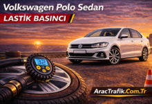 Volkswagen Polo Sedan lastik hava basıncı
