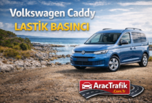 volkswagen caddy lastik hava basıncı